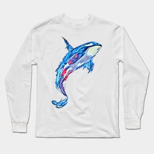 Whale journey Long Sleeve T-Shirt